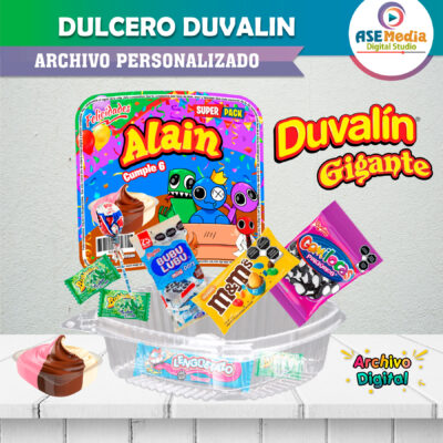 Plantilla Duvalín Personalizada para Imprimir