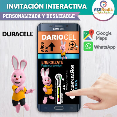 Bob Esponja Fondo de Bikini – Invitación Interactiva de Cumpleaños para WhatsApp