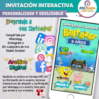 Calaveras – Invitación Interactiva de Cumpleaños para WhatsApp