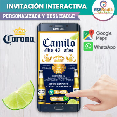 Joystick XBOX 360 – Invitación Interactiva de Cumpleaños para WhatsApp