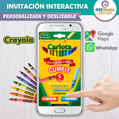 Cuphead – Invitación Interactiva de Cumpleaños para WhatsApp