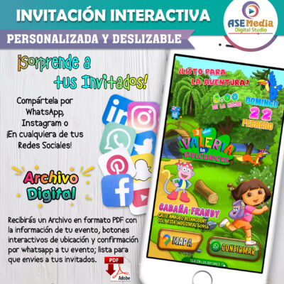 Iron Man Invitación Interactiva de Cumpleaños para WhatsApp