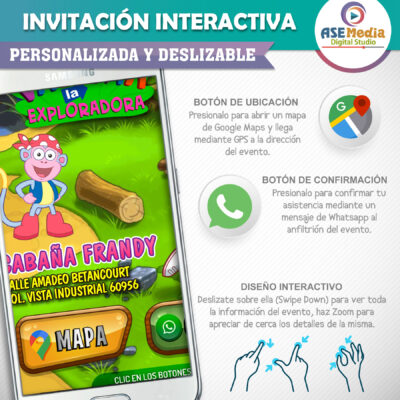 Iron Man Invitación Interactiva de Cumpleaños para WhatsApp