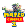 Toy Story, Buzz Lightyear Logo Personalizado con Nombre