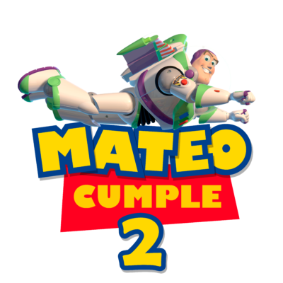 Toy Story, Buzz Lightyear Logo Personalizado con Nombre