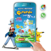 Pokémon ¡Atrápalos ya! – Invitación Interactiva de Cumpleaños para WhatsApp