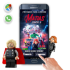LEGO Los Vengadores – Invitación Interactiva de Cumpleaños para WhatsApp