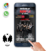 Rock Kiss – Invitación Interactiva de Cumpleaños para WhatsApp
