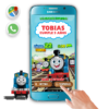 Baby Thomas y sus Amigos – Invitación Interactiva de Cumpleaños para WhatsApp