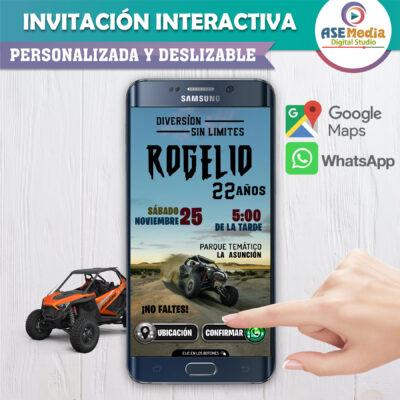 Baby Rainbow Friends – Invitación Interactiva de Cumpleaños para WhatsApp