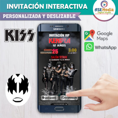 Ariel La Pequeña Sirenita- Invitación Interactiva de Cumpleaños para WhatsApp