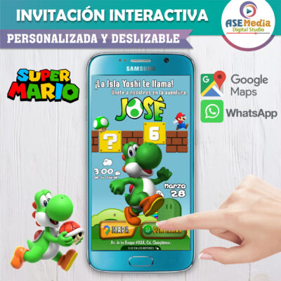 Masha y el Oso 02 – Invitación Interactiva de Cumpleaños para WhatsApp