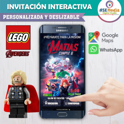 Baby Mario Bros – Invitación Interactiva de Cumpleaños para WhatsApp