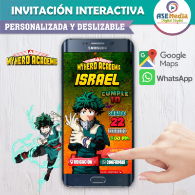 Pacman – Invitación Interactiva de Cumpleaños para WhatsApp