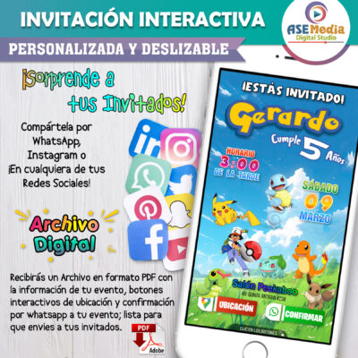 Polaris RZR – Invitación Interactiva de Cumpleaños para WhatsApp