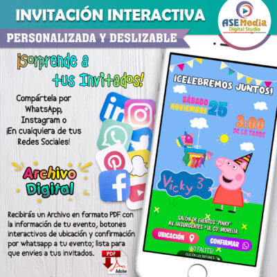 Pokémon ¡Atrápalos ya! – Invitación Interactiva de Cumpleaños para WhatsApp