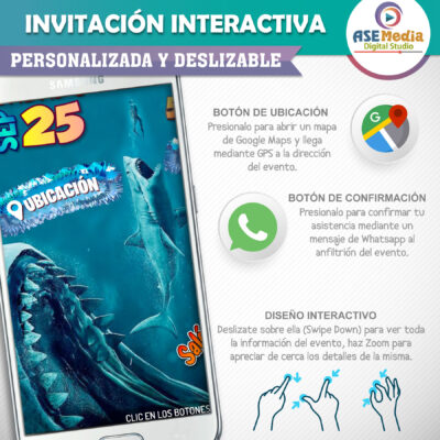 Youtube – Invitación Interactiva de Cumpleaños para WhatsApp