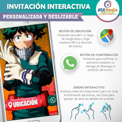 Pacman – Invitación Interactiva de Cumpleaños para WhatsApp