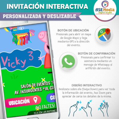Pokémon ¡Atrápalos ya! – Invitación Interactiva de Cumpleaños para WhatsApp