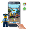 LEGO City – Invitación Interactiva de Cumpleaños para WhatsApp