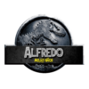 Jurassic World Logo Personalizado con Nombre