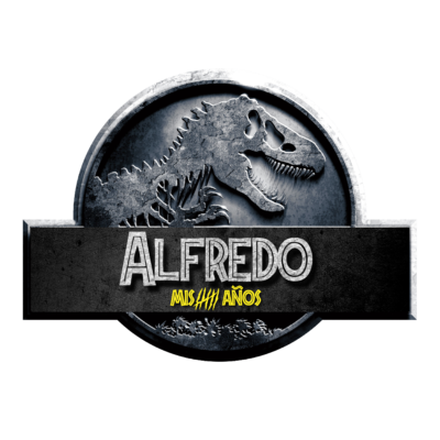 Jurassic World Logo Personalizado con Nombre