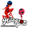 Miraculous, Las Aventuras de Ladybug Logo Personalizado con Nombre Mod. 02