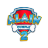 Paw Patrol Logo Personalizado con Nombre
