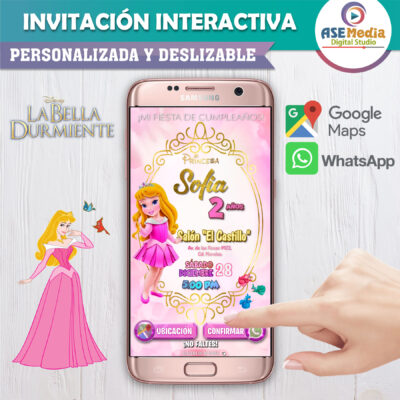 Bodas de Oro – Invitación Interactiva de Cumpleaños para WhatsApp