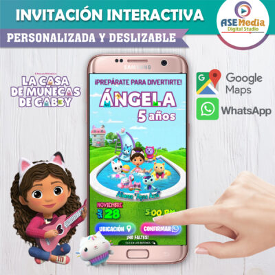 Chainsaw Man, Pochita – Invitación Interactiva de Cumpleaños para WhatsApp