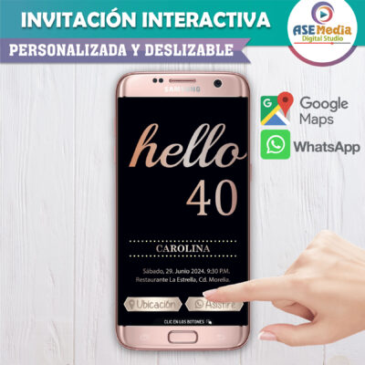 Dinosaurios Bebés – Invitación Interactiva de Cumpleaños para WhatsApp