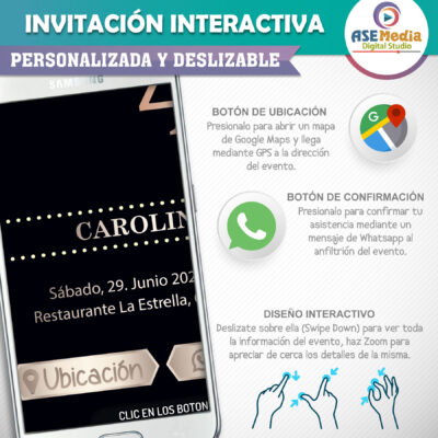 Dinosaurios Bebés – Invitación Interactiva de Cumpleaños para WhatsApp