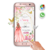 Cumpleaños Florales – Invitación Interactiva de Cumpleaños para WhatsApp