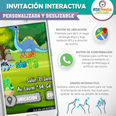 Kuromi y Cinnamoroll, Hello Kitty – Invitación Interactiva de Cumpleaños para WhatsApp