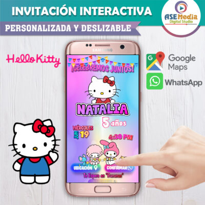 Hora De Aventura – Invitación Interactiva de Cumpleaños para WhatsApp