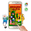 Hora De Aventura – Invitación Interactiva de Cumpleaños para WhatsApp