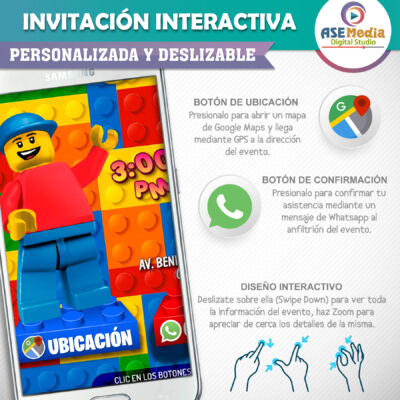 Pool Party Mickey Mouse – Invitación Interactiva de Cumpleaños para WhatsApp