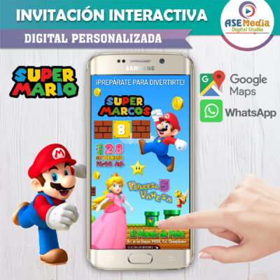 El Mundo de Minecraft – Invitación Interactiva de Cumpleaños para WhatsApp
