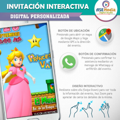 El Mundo de Minecraft – Invitación Interactiva de Cumpleaños para WhatsApp