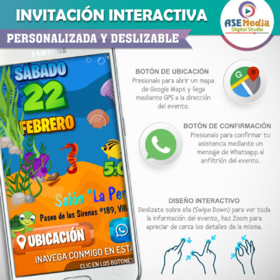 Pandita – Invitación Interactiva de Cumpleaños para WhatsApp
