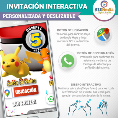 Rapunzel, Proclamación Real – Invitación Interactiva de Cumpleaños para WhatsApp