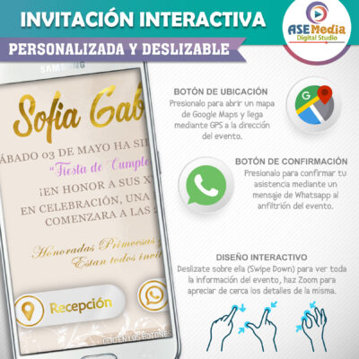 Doors, Roblox – Invitación Interactiva de Cumpleaños para WhatsApp