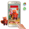Turning Red – Invitación Interactiva de Cumpleaños para WhatsApp