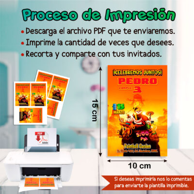 Kung Fu Panda – Invitación Digital de Cumpleaños