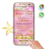 Mi Cumpleaños Elegante en Rosa – Invitación Interactiva de Cumpleaños para WhatsApp