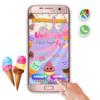 Cumpleaños Cupcakes y Helados – Invitación Interactiva de Cumpleaños para WhatsApp