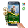 San Judas Tadeo, Santo Patrono – Invitación Interactiva para WhatsApp