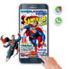 Superman Comics – Invitación Interactiva de Cumpleaños para WhatsApp