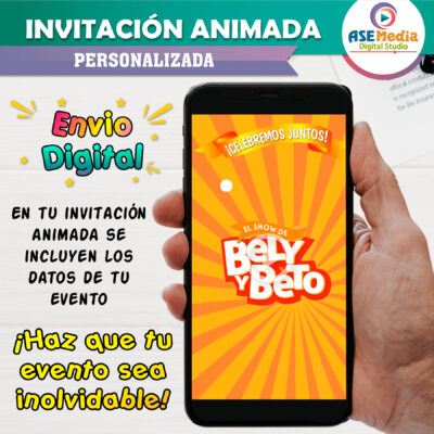 SPA Party, Fiesta SPA para Niñas – Video Invitación Animada de Cumpleaños para WhatsApp