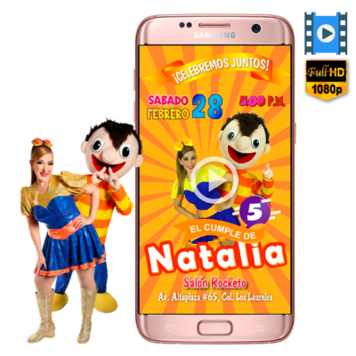 Bely y Beto – Video Invitación Animada de Cumpleaños para WhatsApp